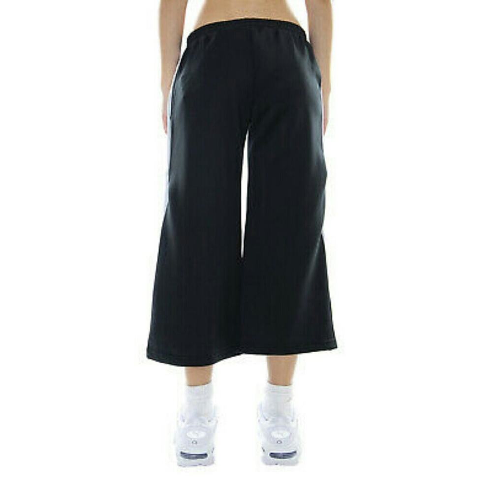 Kappa Authentic Barsi Wide Leg  Track Pants Black White Size Medium - Picture 3 of 7